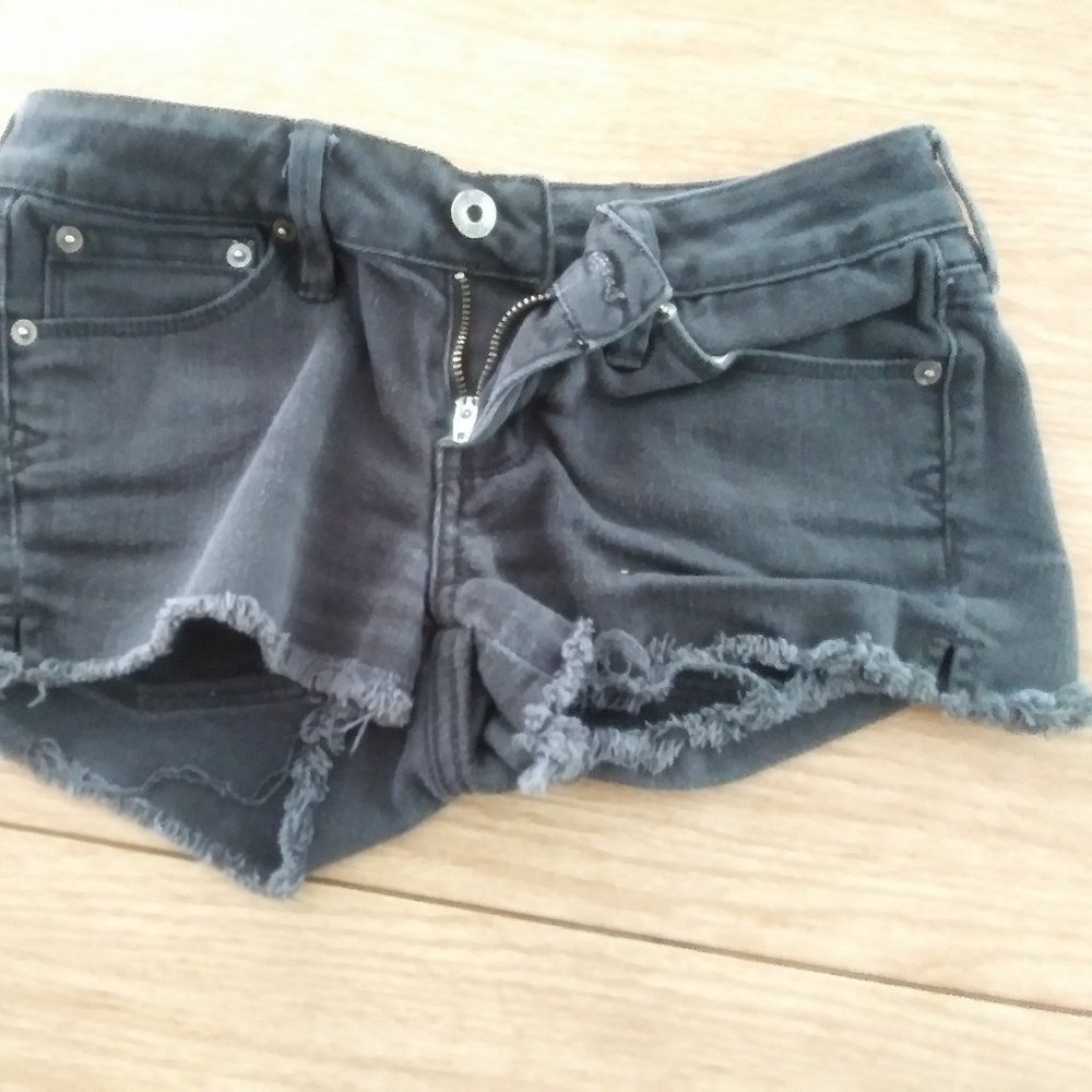 Tilt Girls Black Shorts